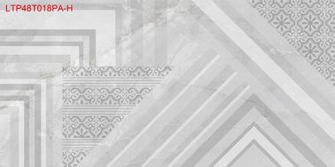 China Light Grey Marble Look Ceramic Floor Tile 10mm Thickness Italy Original Design supplier
