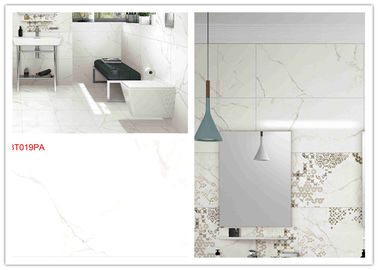 Ceramic Glazed Porcelain Floor And Wall Tile Super White Thickness 10mm supplier
