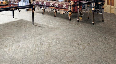 Light Grey Glazed Porcelain Floor Tiles Thickness 10mm Scratch - Resistant supplier