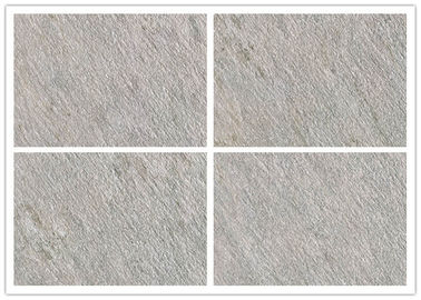 Light Grey Glazed Porcelain Floor Tiles Thickness 10mm Scratch - Resistant supplier