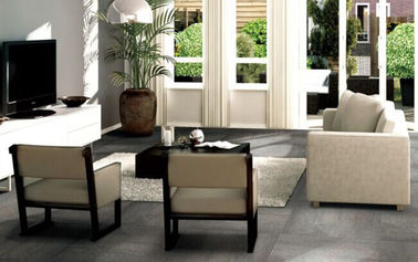 Fine Durability Stone Effect Porcelain Tiles Living Room Anti Bacterial Accurate Dimensions supplier