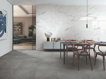 Anti Shock Matte White Porcelain Tile Thickness 12mm Compression - Resistance supplier