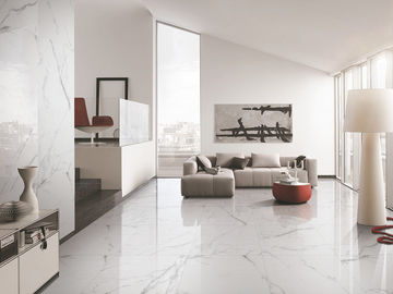 Anti Shock Matte White Porcelain Tile Thickness 12mm Compression - Resistance supplier