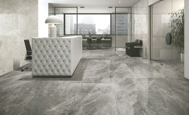 Hotel Polished Porcelain Floor Tiles Breccia Stone Supermarket Living Room supplier