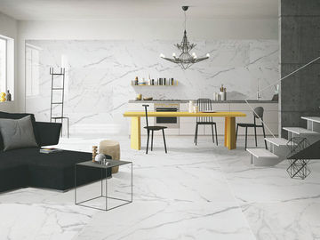 Hallways Large Marble Look Porcelain Tiles Hotel School Hospital Wear Resistant supplier