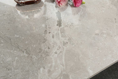 Dark Grey Porcelain Marble Floor Tile 1200x600 Non - Slip Chemical Resistant supplier