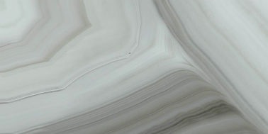 Italian Design Carrara Polished Porcelain Tile , Matte Marble Porcelain Tile Light Grey supplier
