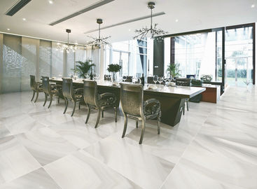 Matte Surface Porcelain Marble Floor Tile Bathroom Accurate Dimensions Beige supplier