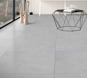 White Polished Porcelain Tile , Large Format Porcelain Tile Grey Eco Friendly supplier