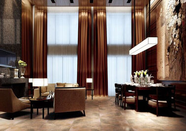 Renewable Travertine Porcelain Tile 600*600mm Accurate Dimensions Fine Air Permeability supplier