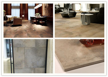 Thickness 10mm Porcelain Cement Style Tile Yellow Accidental Colouring supplier