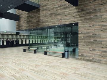 Outdoor Wood Effect Porcelain Tiles , Wood Effect Porcelain Patio Tiles supplier