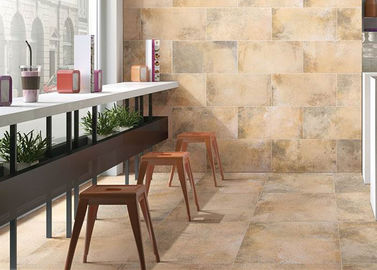 Marble Effect Kitchen Floor Tiles , 600 By 600 Floor Tiles Glazed Concave supplier