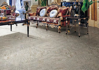 Fine Durability Marble Effect Floor Tiles 600x600 Yellow Beige Convex Pattern supplier