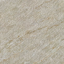 Fine Durability Marble Effect Floor Tiles 600x600 Yellow Beige Convex Pattern supplier