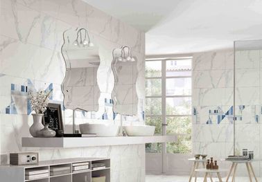 Living Room Sandstone Porcelain Tile Hospital Metro Polished Matte Finish supplier