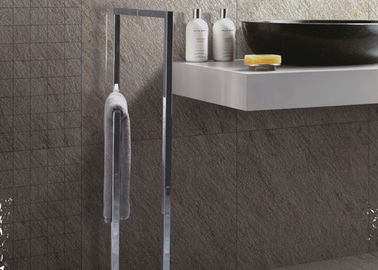 Porcelain Shower Floor Tile , Calacatta Porcelain Tile Bathroom Matte Surface supplier