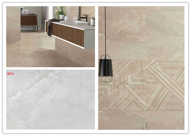 Light Grey Marble Look Ceramic Floor Tile 10mm Thickness Italy Original Design supplier