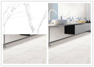 Outdoor Patterned Porcelain Tiles , Exterior Porcelain Wall Tile Super White supplier