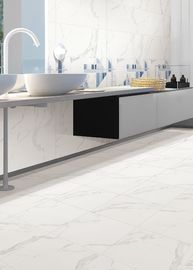 Outdoor Patterned Porcelain Tiles , Exterior Porcelain Wall Tile Super White supplier