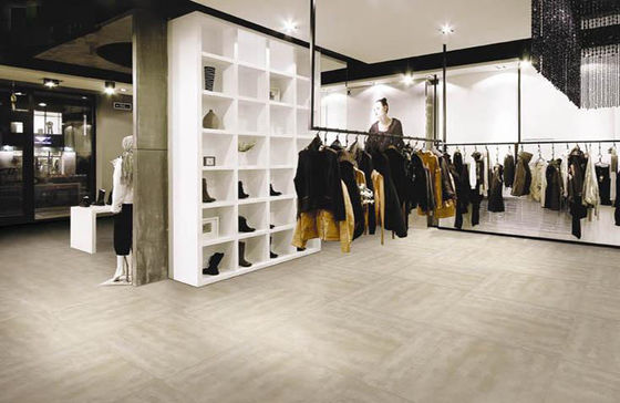 Handelsporzellan-Mosaik-Fliese für Duschteeküche-Wand-Boden-Beige-Farbe